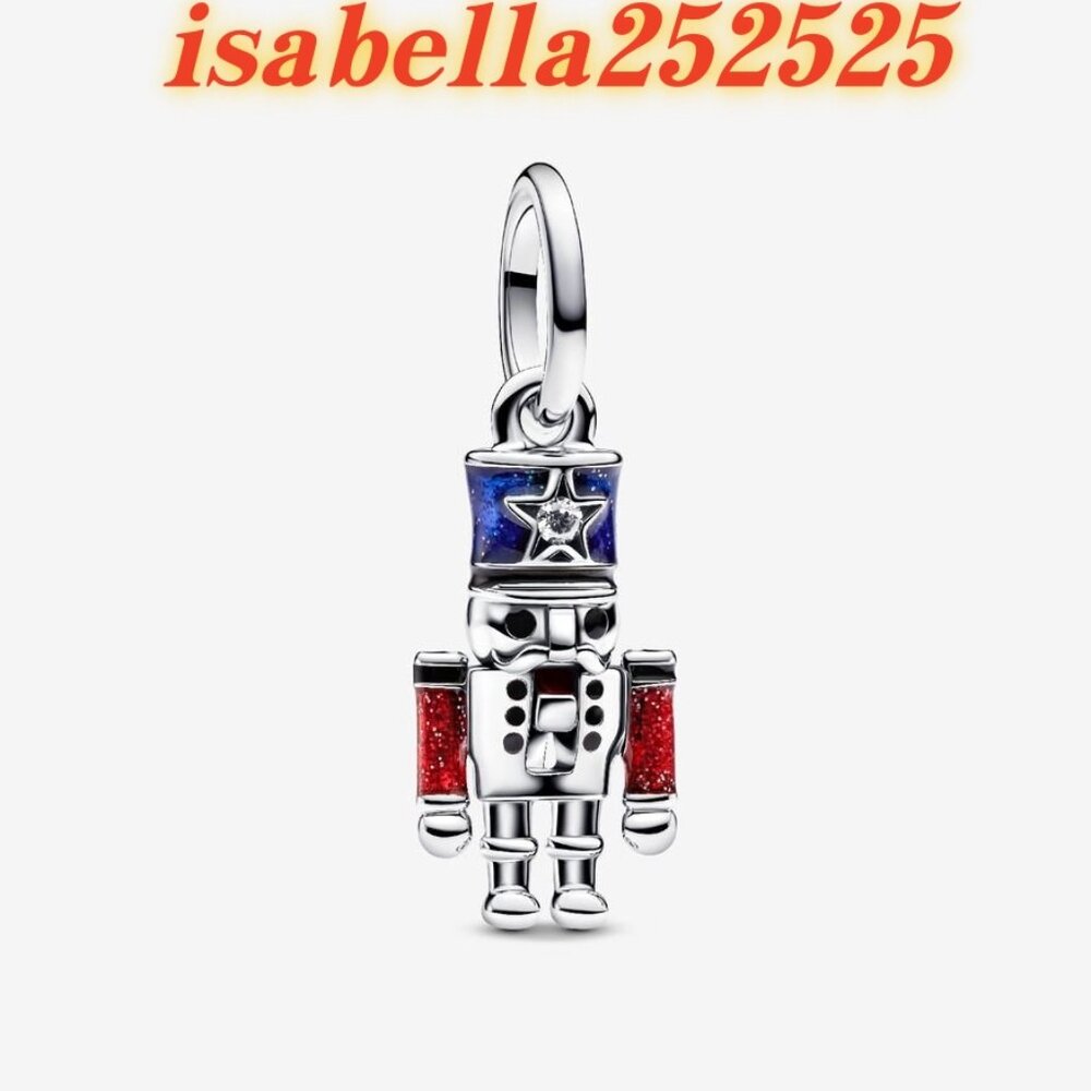 Pandora Moveable Nutcracker Dangle Charm - image 1